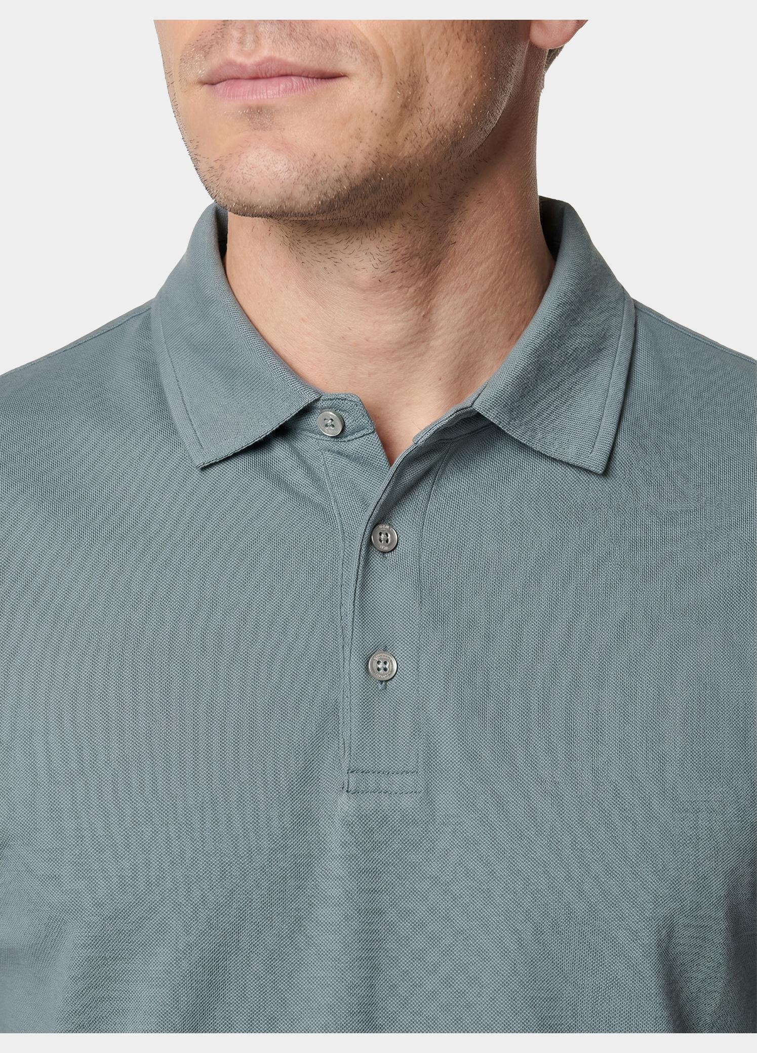 Born With Appetite Polo heren Grijs Arto Polo BWA25108AR22/942 steel
