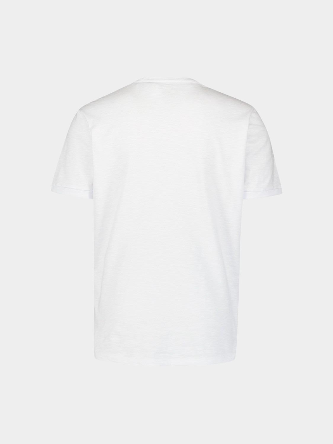 No Excess T-shirt korte mouw Wit T-Shirt Crewneck Slub N3602/010