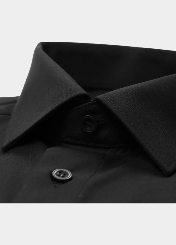 Marvelis Business hemd lange mouw Zwart  470064/68