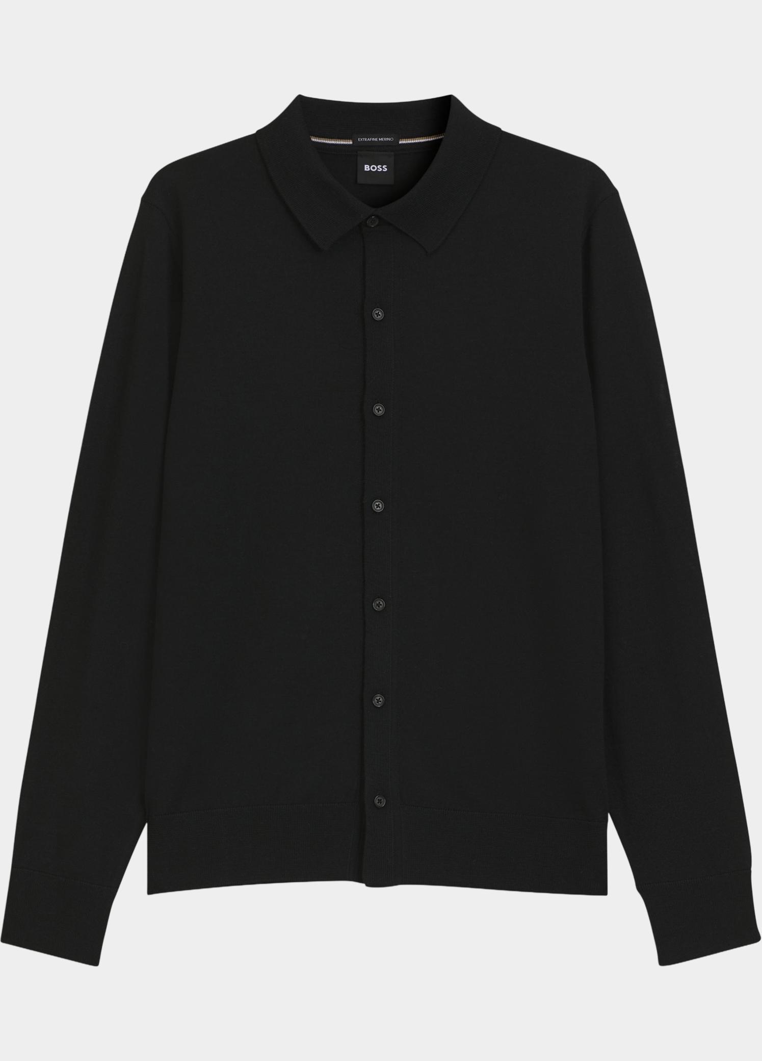 BOSS Black Vest heren Zwart H-Helbert 10282622 01 50570634/001