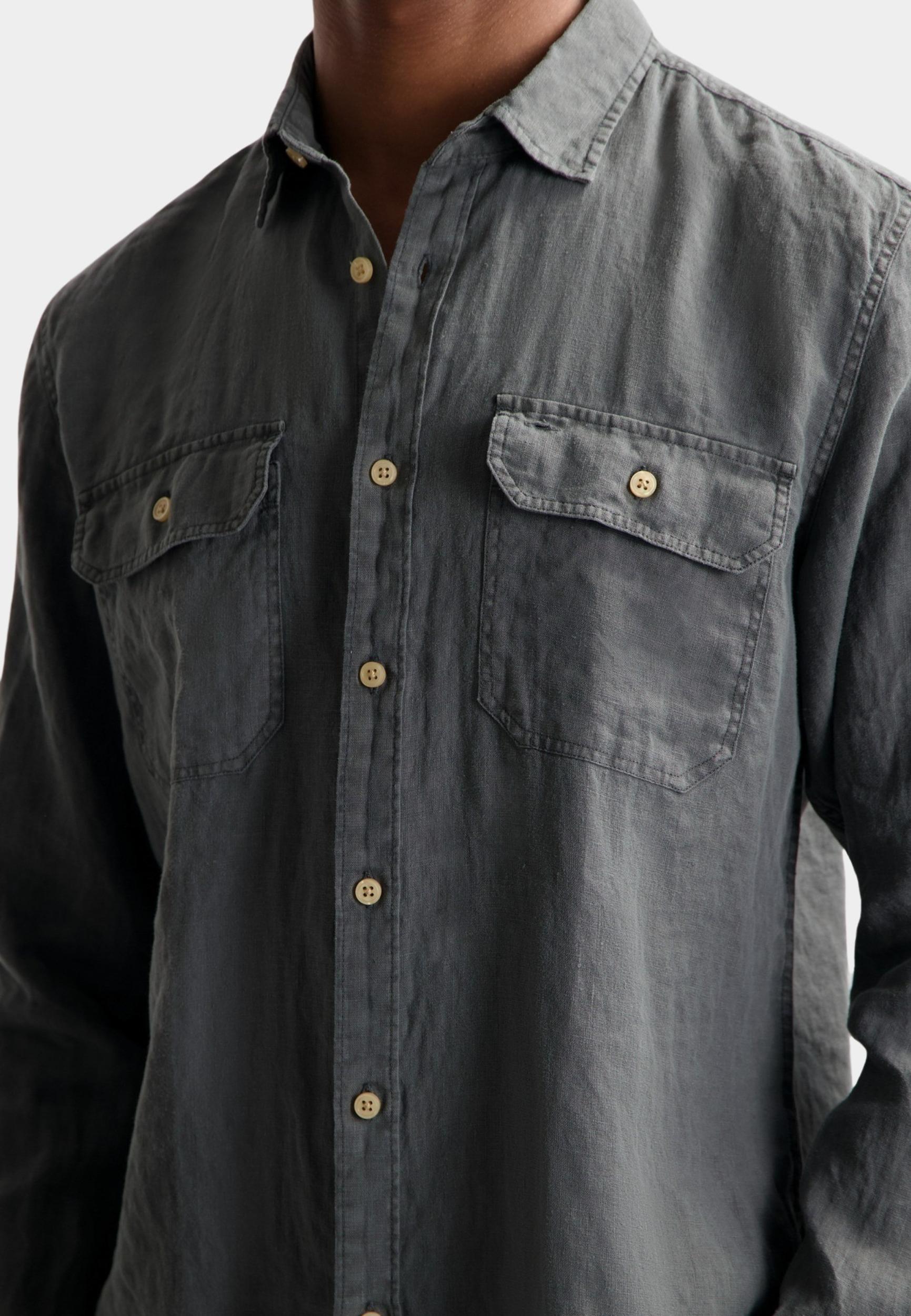 Dstrezzed Casual hemd lange mouw Groen DS_Samson Casual Shirt 303804/974