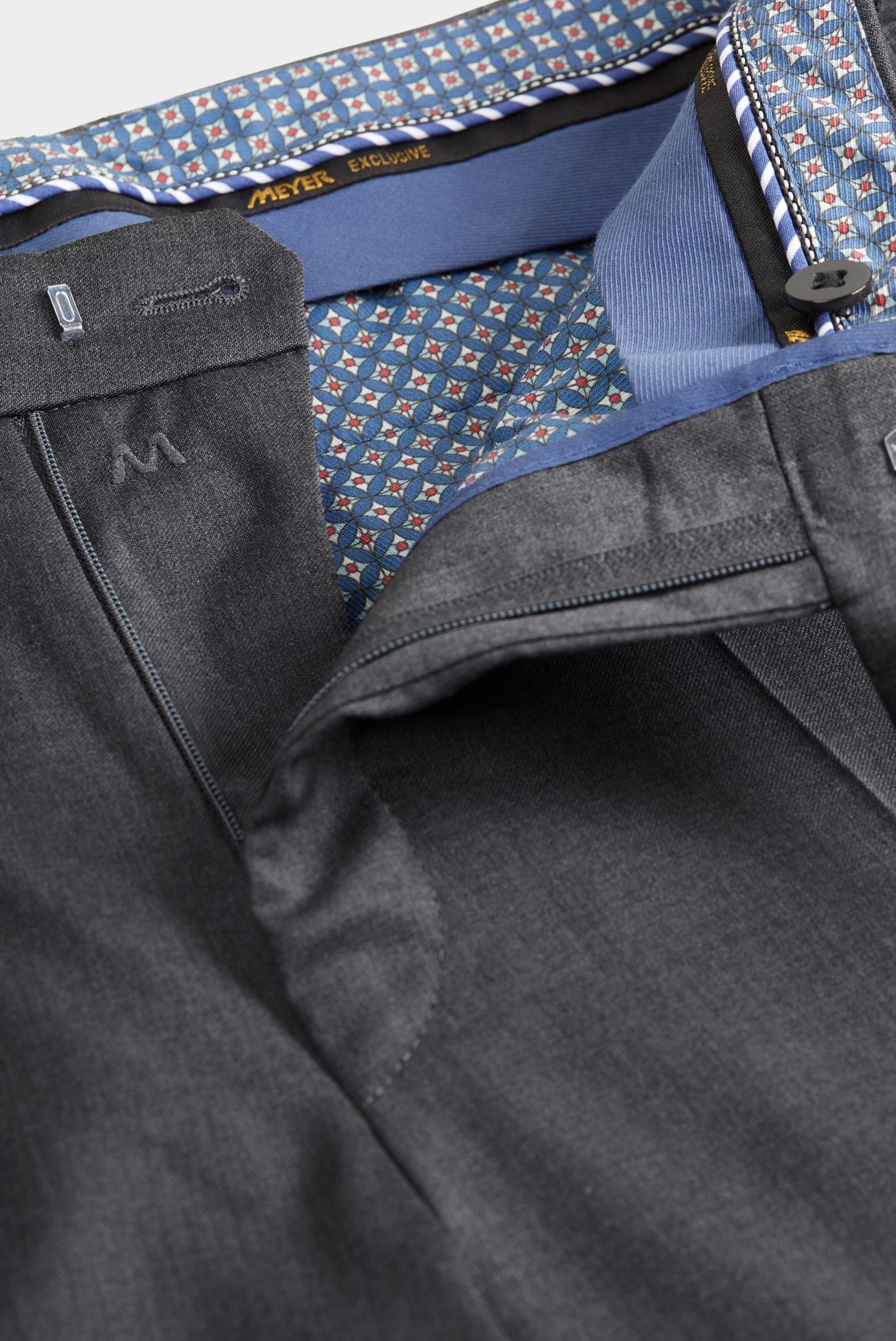 Meyer Wollen Pantalon Grijs BONN Art.9-8400 1029840000/07