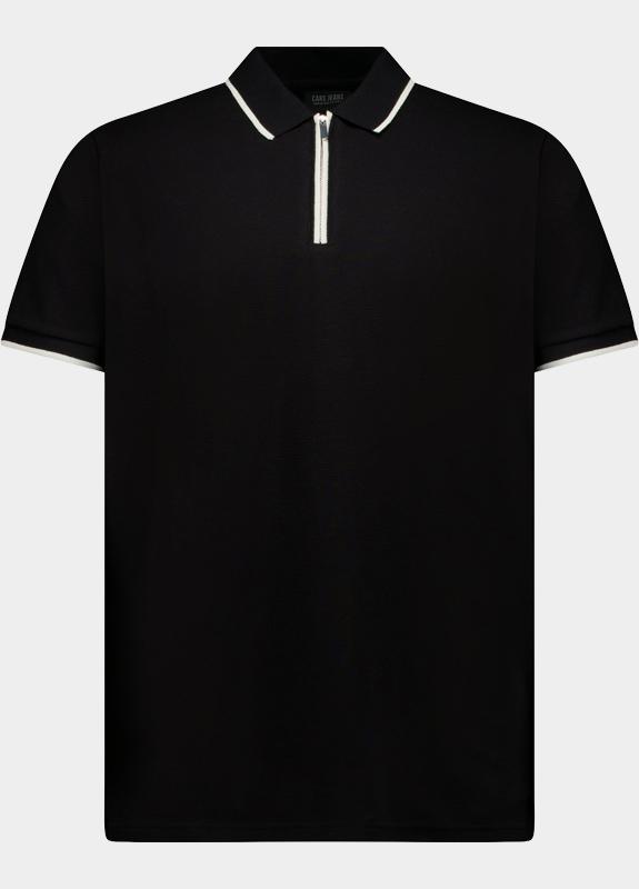 Cars Jeans Polo korte mouw Zwart Escor 63171/01