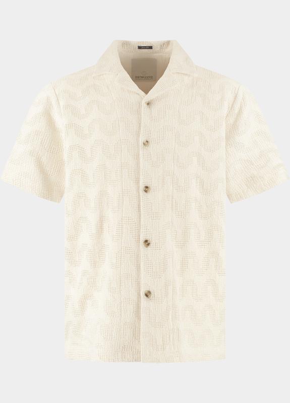 Dstrezzed Casual hemd korte mouw Beige Charlie Resort Shirt 311510/107