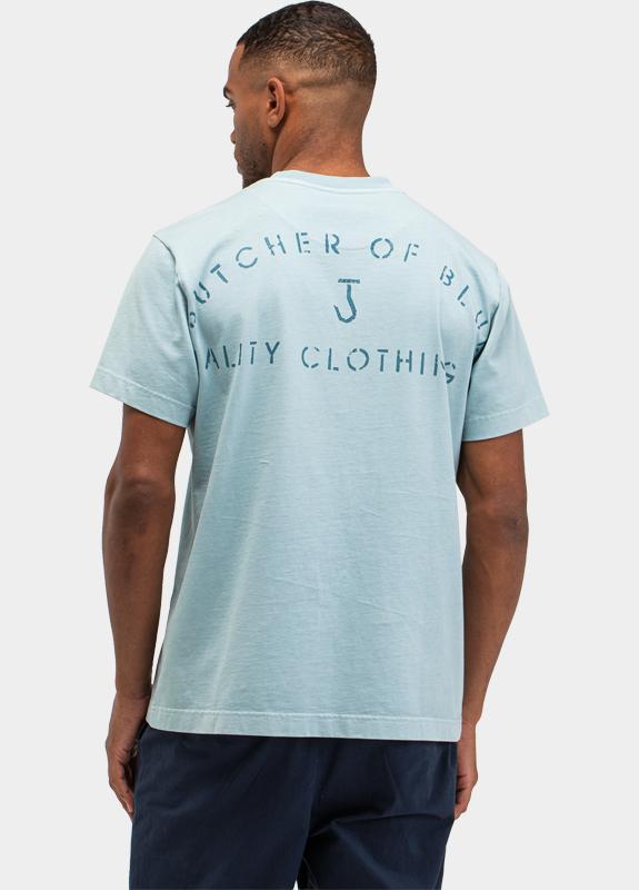 Butcher of Blue T-shirt korte mouw Blauw Army QCC M2613040/856