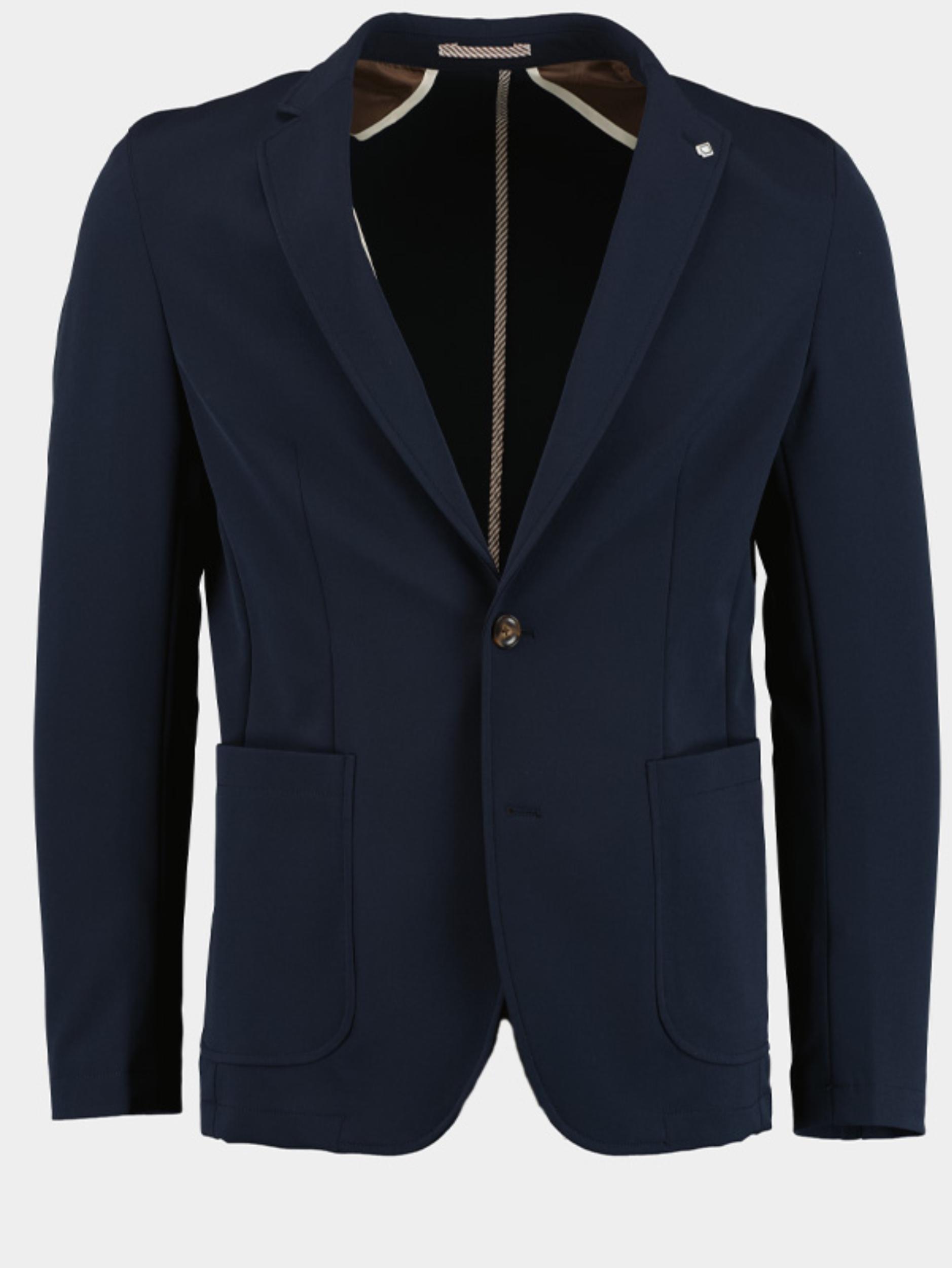 Born With Appetite Colbert Blauw drop 8 LIND unlined jacket 241038LI32/290 navy