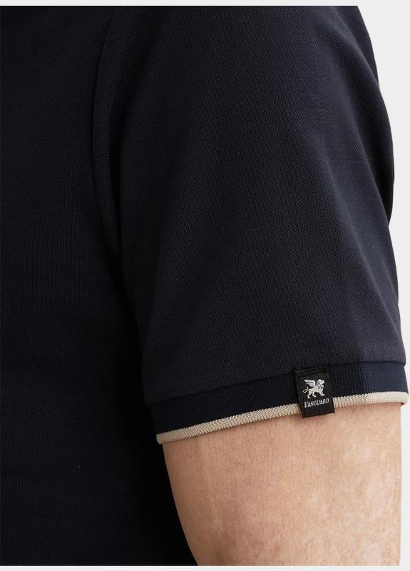 Vanguard Polo korte mouw Blauw Short sleeve polo pique blend VPSS2604850/5073