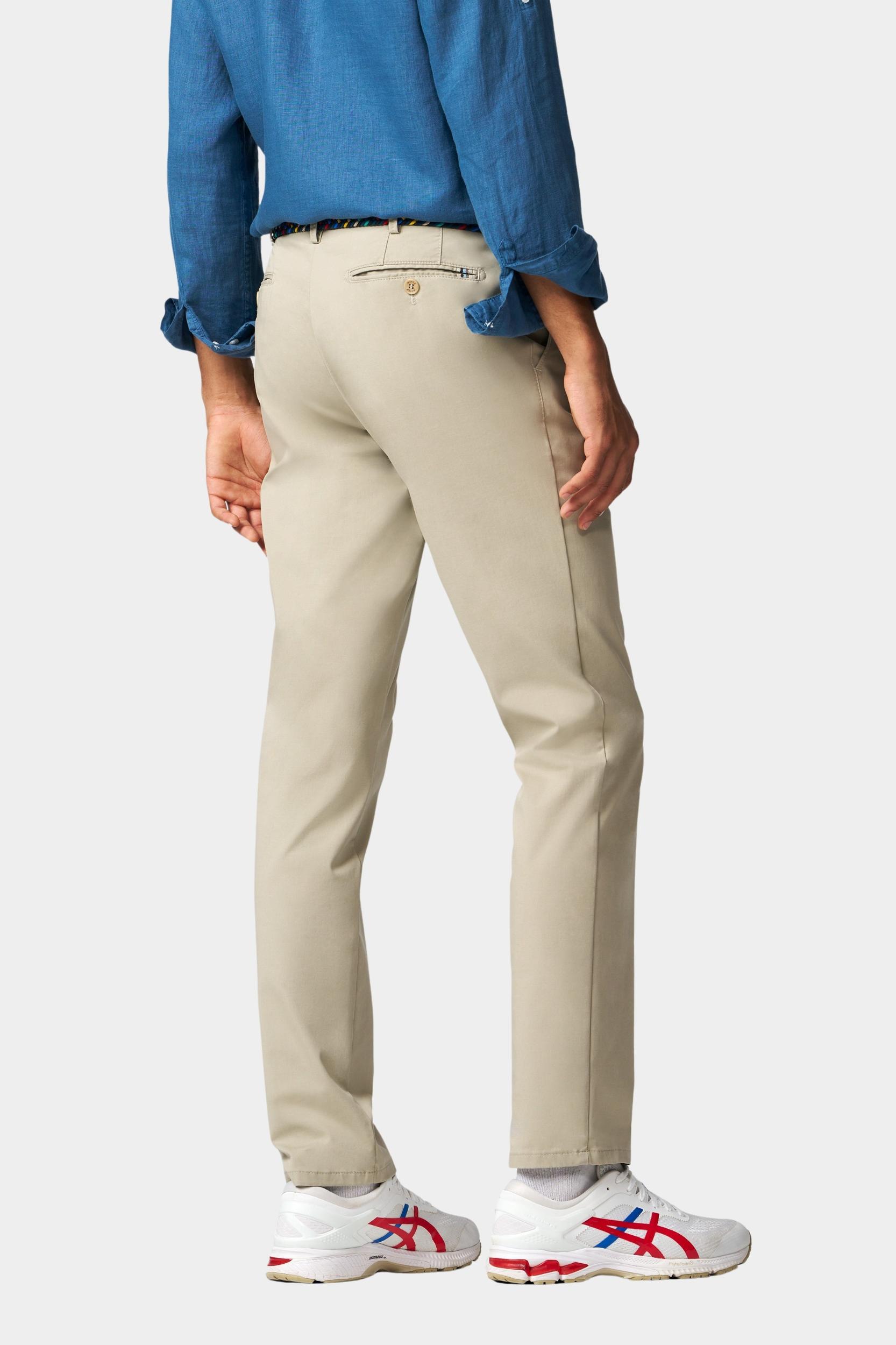 Meyer Katoenen Broek Beige BONN Art.1-8079 1021807900/31