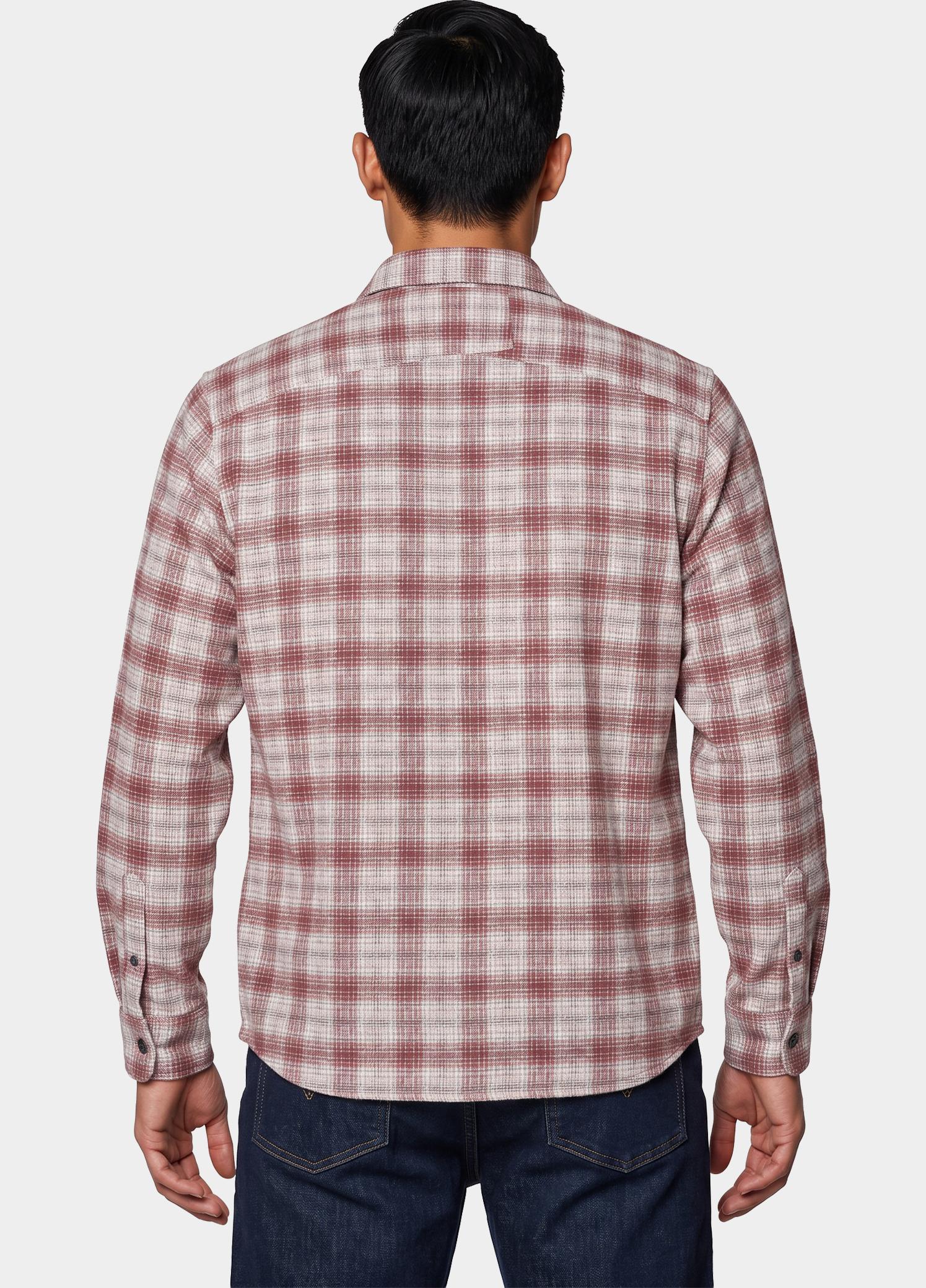 Cast Iron Overhemd heren Grijs Long sleeve shirt Dobby yarn CSI2610253/9024