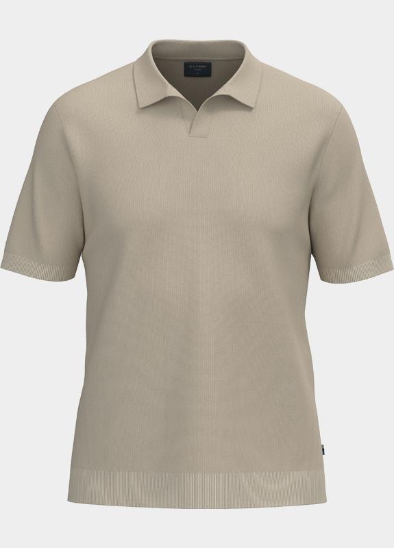 Olymp Polo heren Beige Kurzarm 530712/21