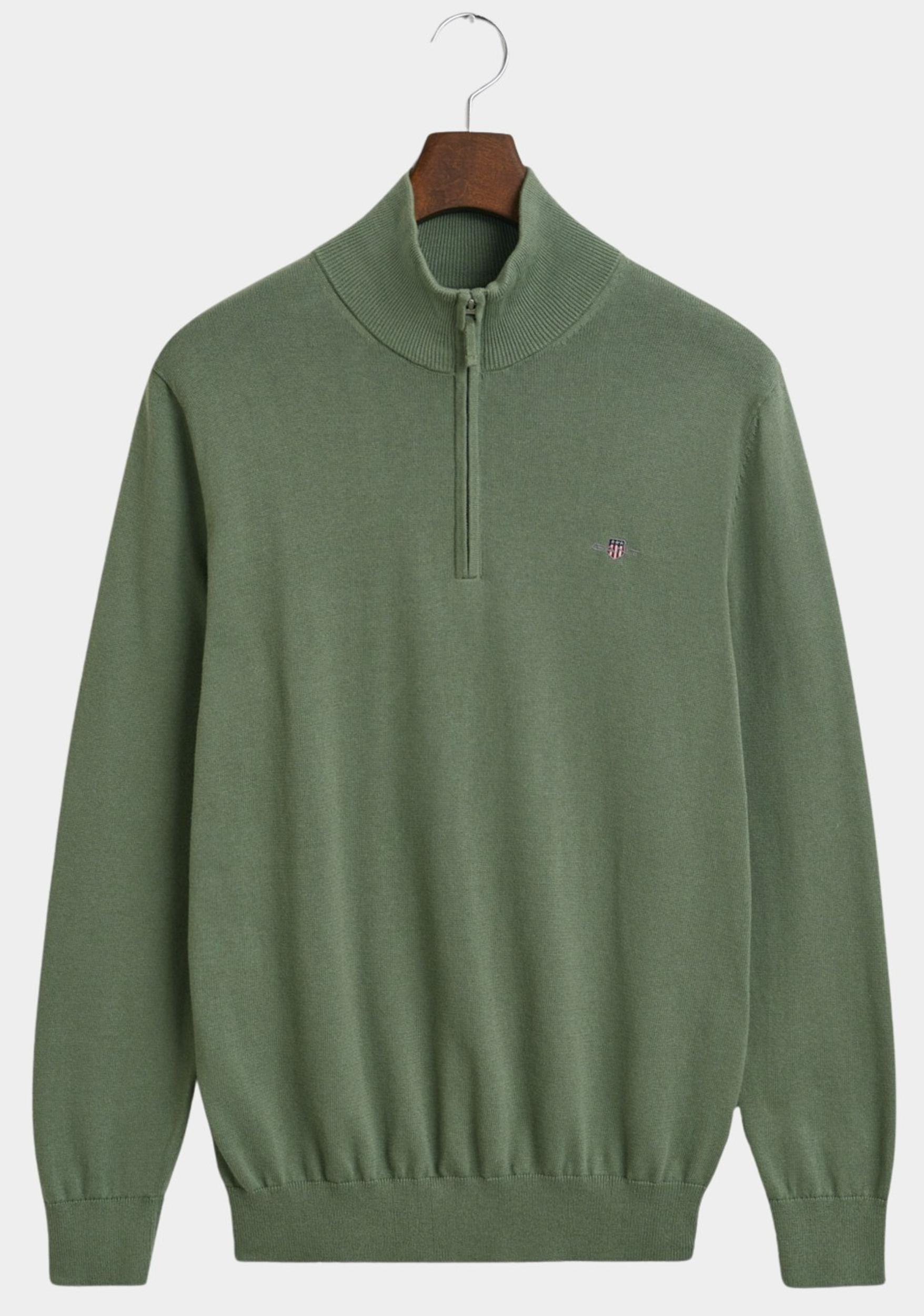 Gant Half Zip Groen CLASSIC COTTON HALF ZIP 8030564/362