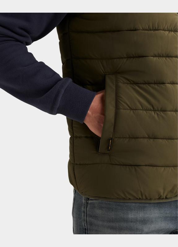 PME Legend Bodywarmer heren Groen Bodywarmer YETLINER - Shader PBW2602100/6415