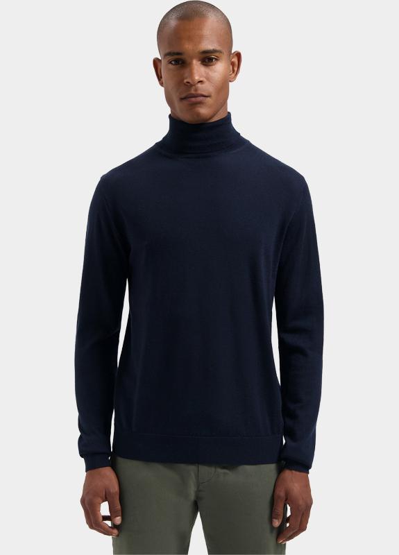 Dstrezzed Turtle neck Blauw DS_Destin Turtleneck 405598-AW25/649