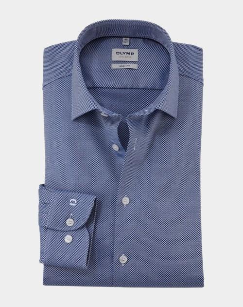 Olymp Business hemd lange mouw Blauw Level Five 209574/19