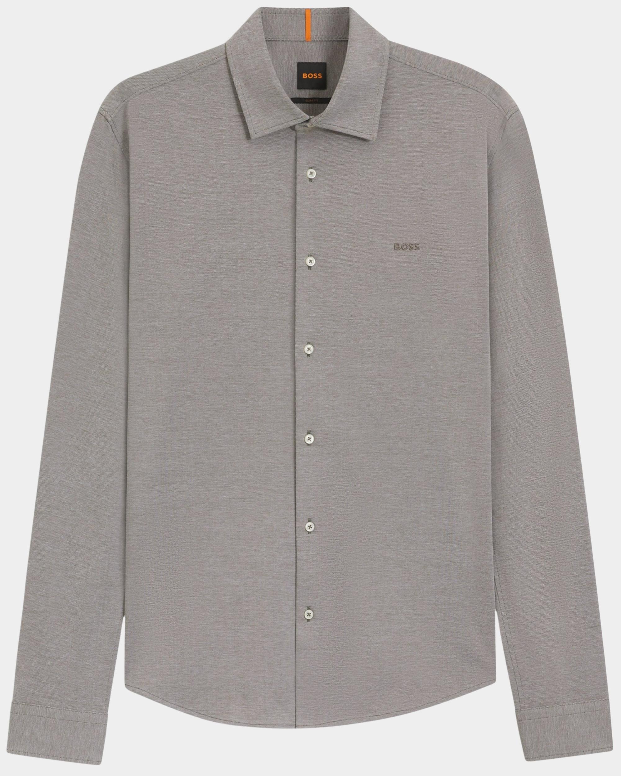 BOSS Orange Casual hemd lange mouw Groen Mysoft_2_M 10260281 01 50519748/342