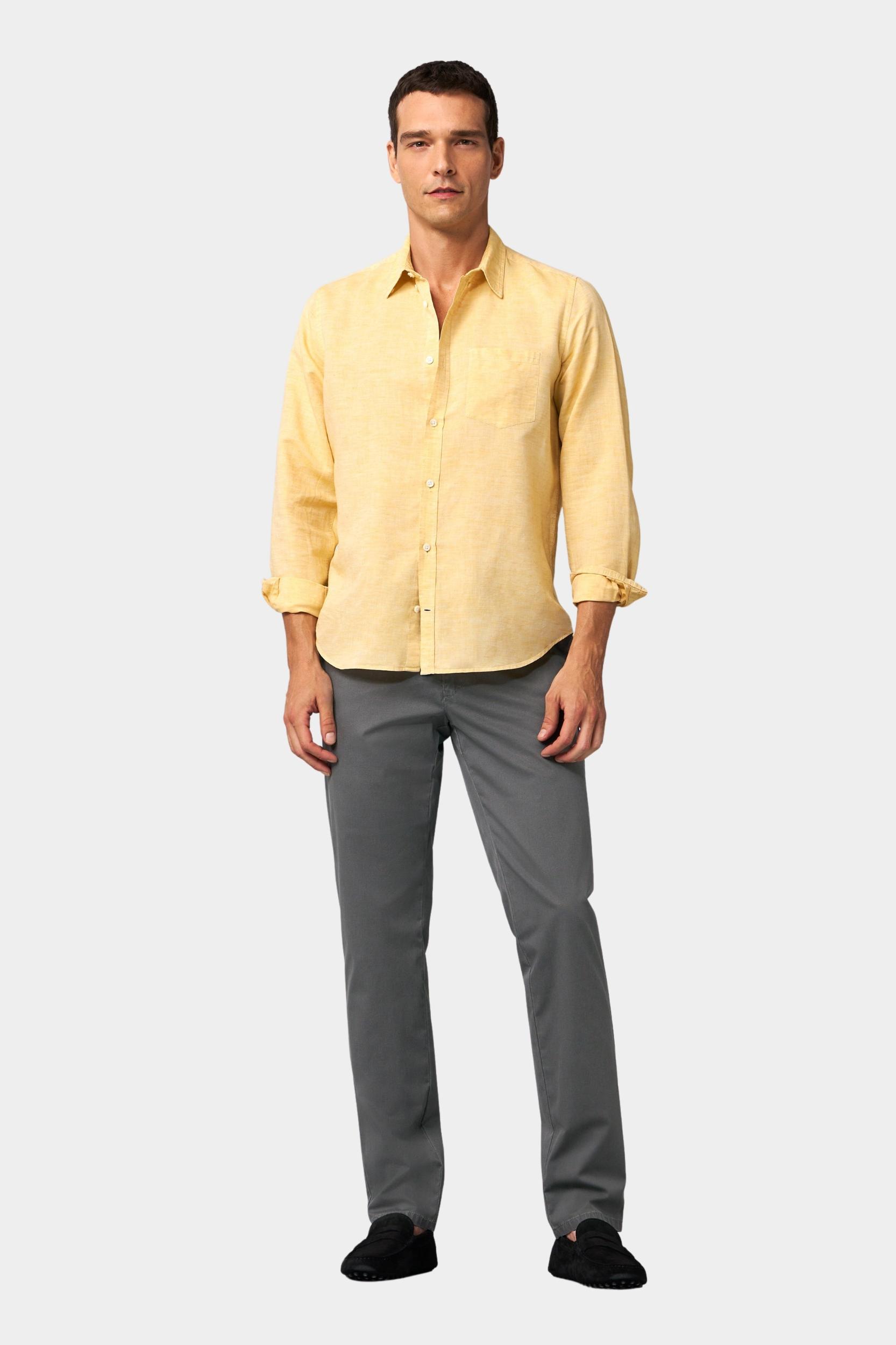 Meyer Katoenen Broek Grijs OSLO Art.1-5059 2231505900/07