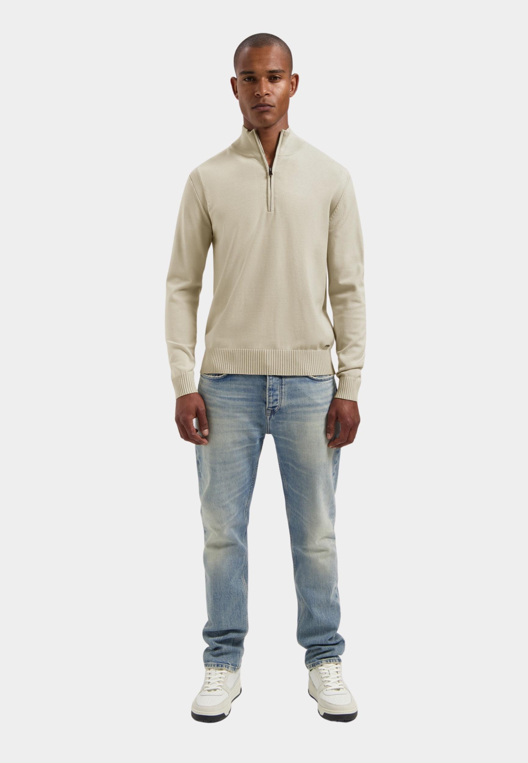 Dstrezzed Half Zip Grijs DS_Fell Skipper 405602-AW25/107