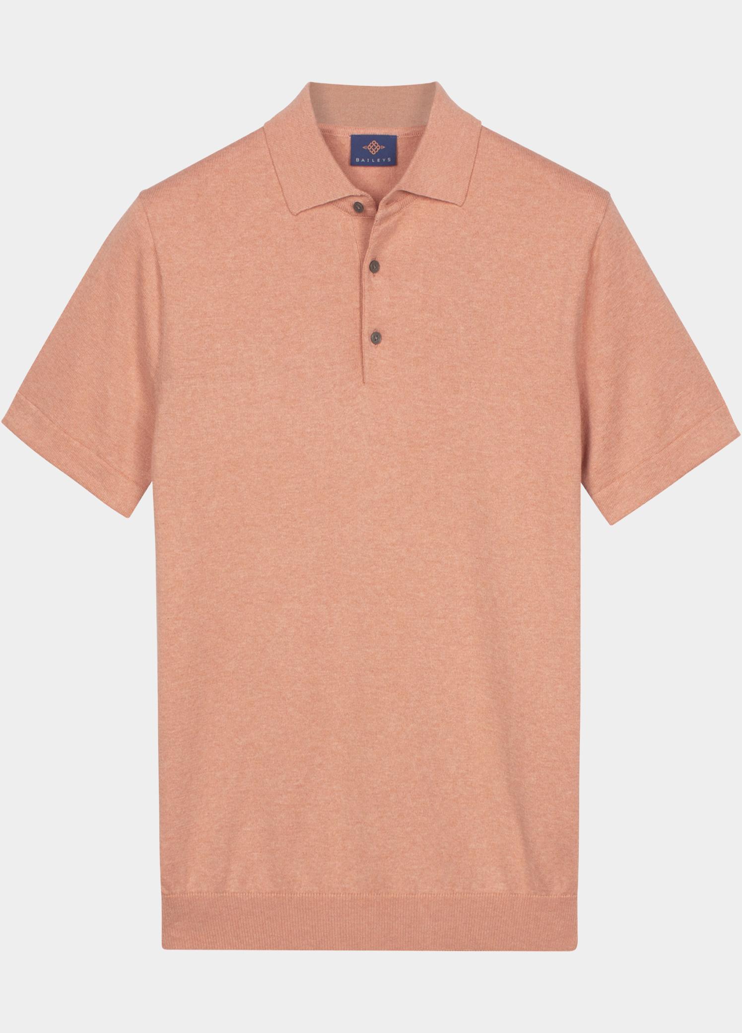 Baileys Polo heren Rood Polo knitted-SS Polo Collar 1 615788/325
