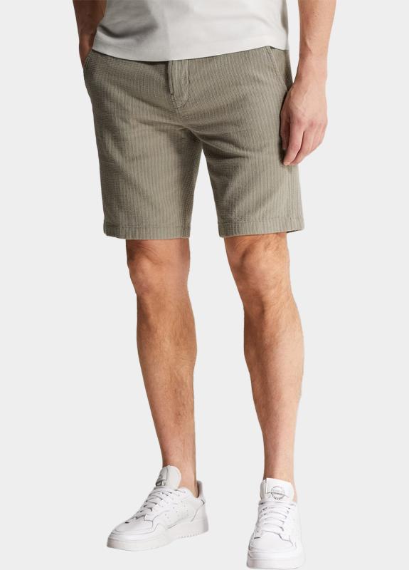 Cast Iron Korte Broek heren Groen CHINO SHORTS STRUCTURE CSH2605650/6148