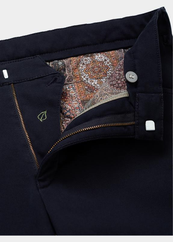 Meyer Katoenen Broek Blauw CHICAGO Art.2-3926 3322392600/18