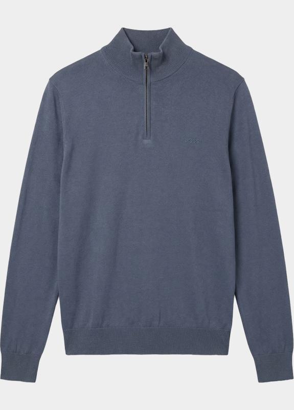 BOSS Black Pullover Blauw Padro-L 10260473 01 50516914/468