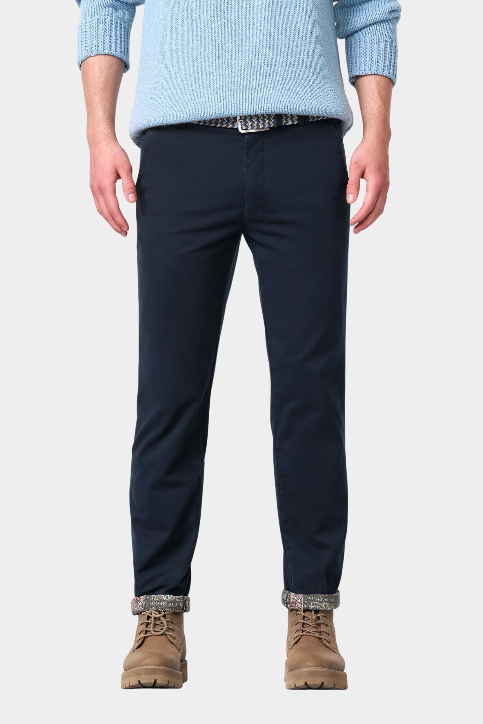 Meyer Chino Blauw Bonn 2-3931 1022393100/20