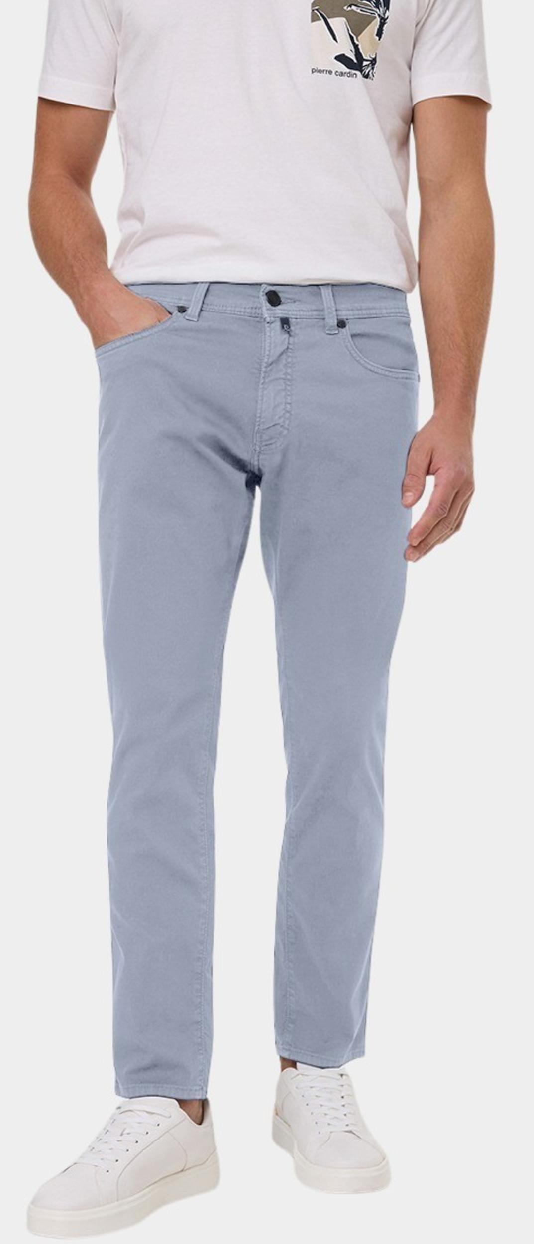 Pierre Cardin Katoenen 5-Pocket Blauw PC-Lyon C3 34540.4060/6016