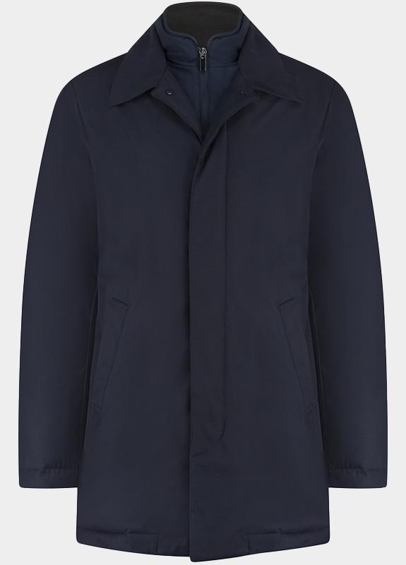 Born With Appetite Winterjack Blauw Scout Outdoor Jacket BWA25301SC30/290 navy