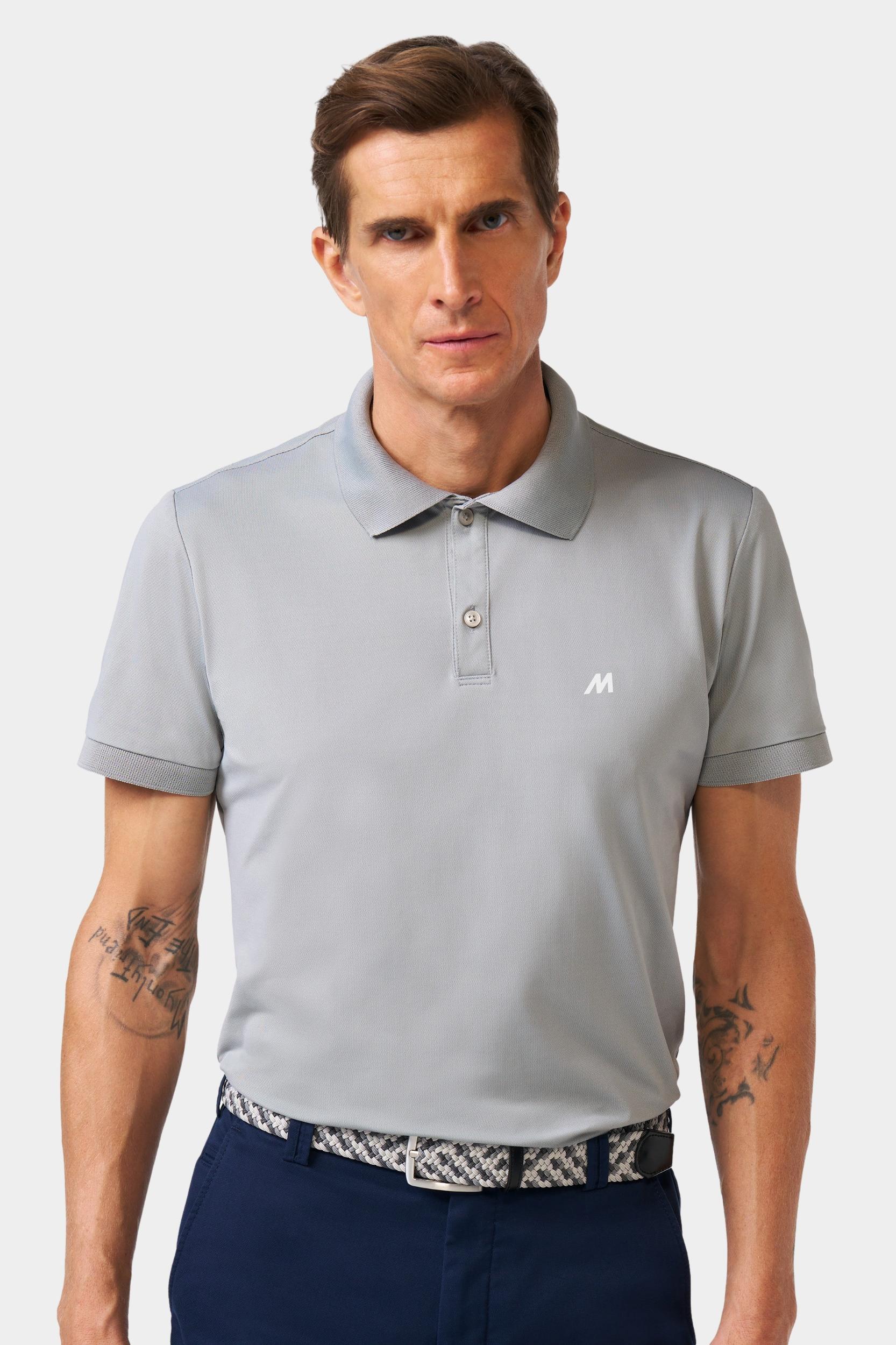 Meyer Polo korte mouw Grijs SCOTTIE Art.9-9010 9559901000/05