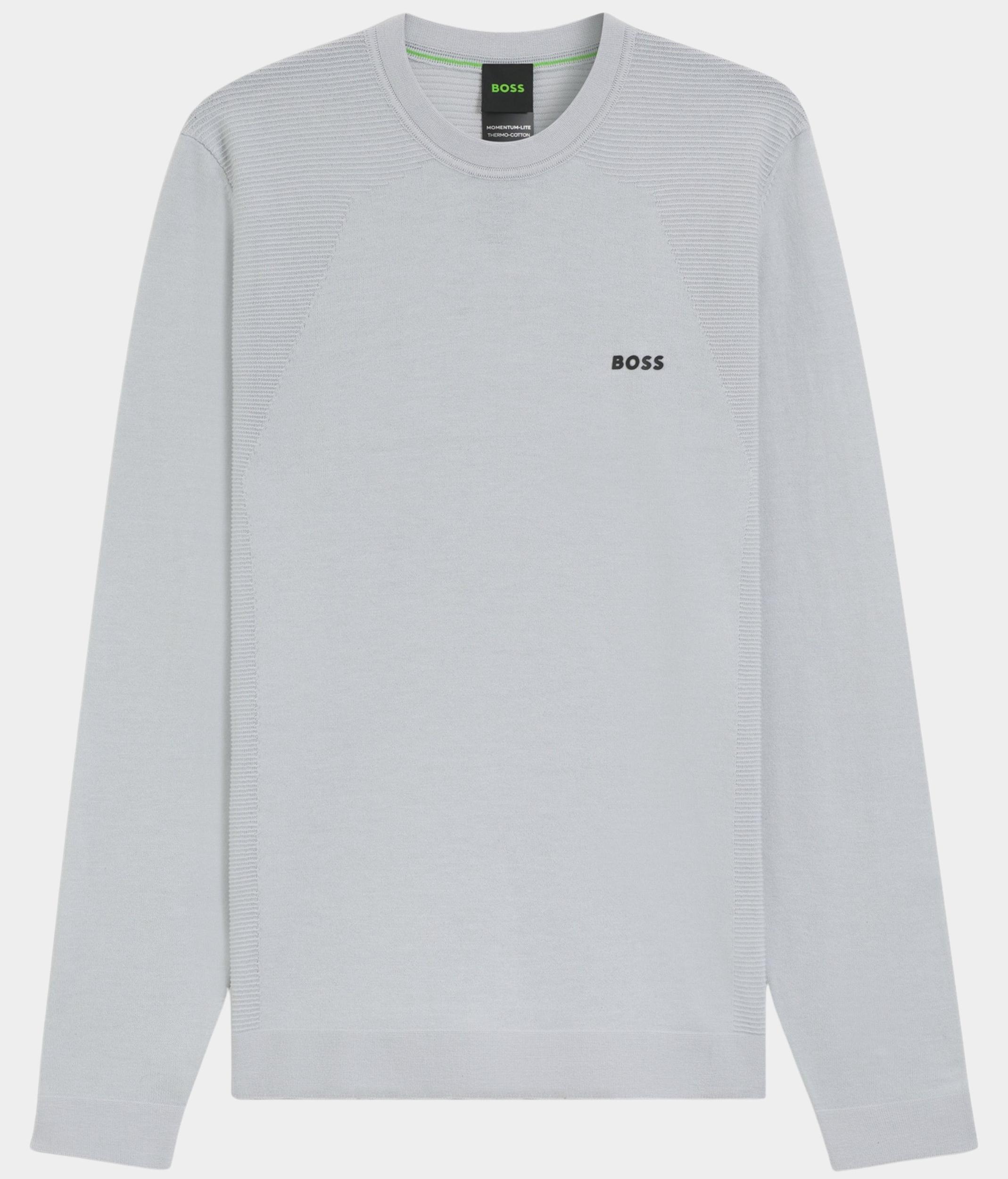 BOSS Green Pullover Grijs K_Momentum-Lite CN 10271678 0 50541944/054