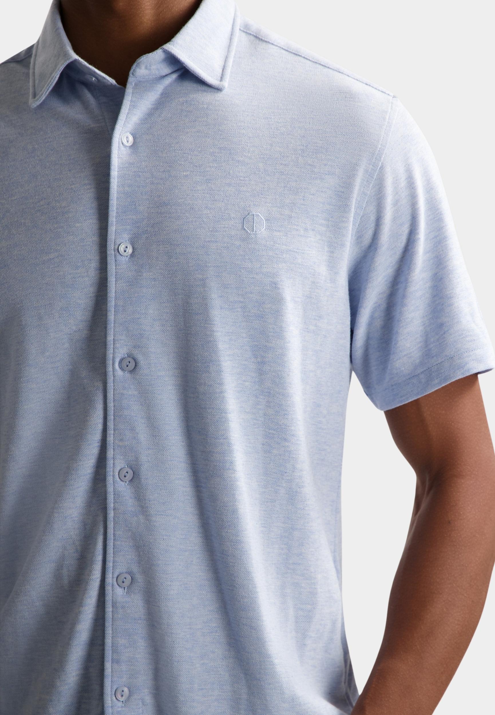 Dstrezzed Casual hemd lange mouw Blauw Anthony Shirt 311482/646