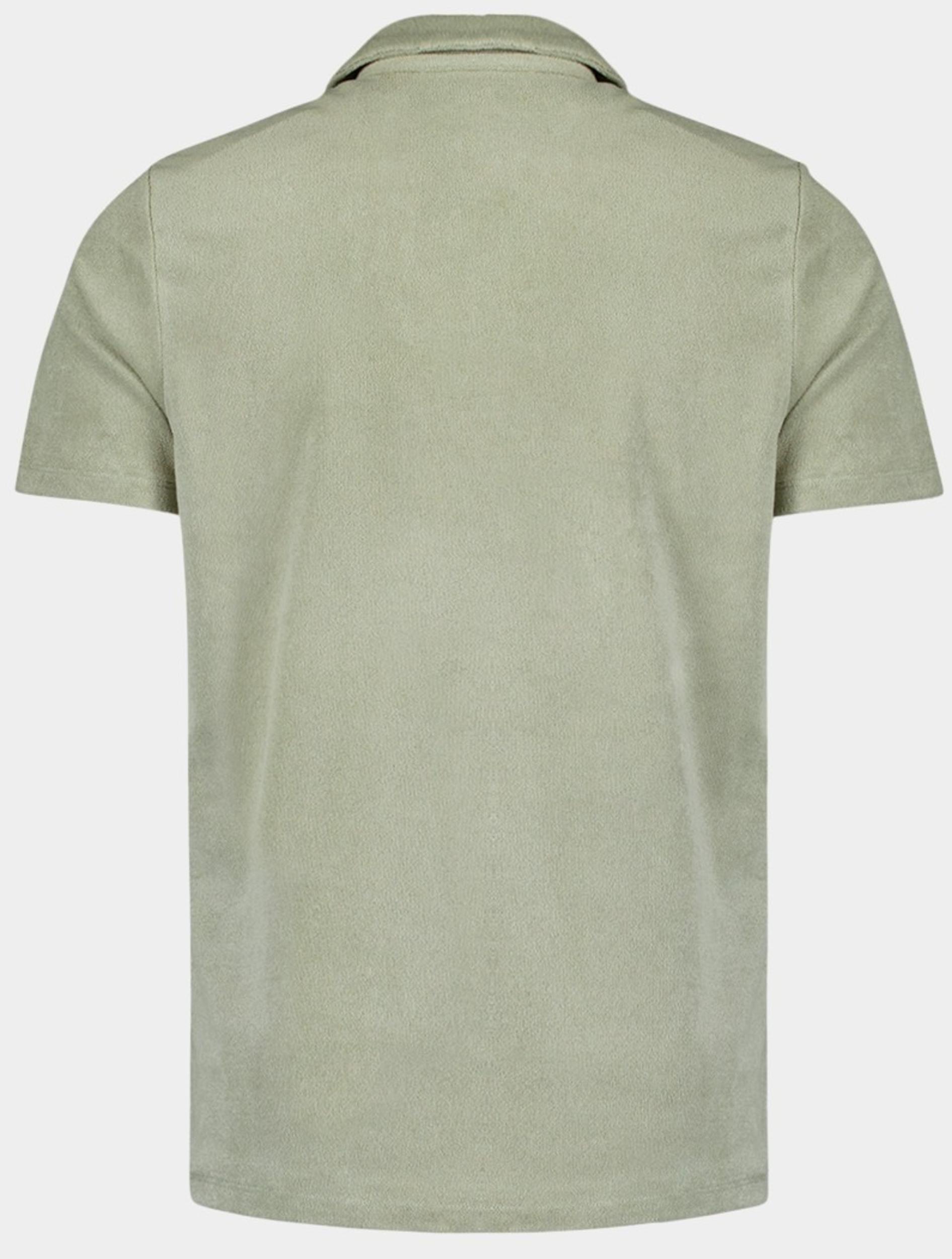 No Excess Polo korte mouw Grijs Polo Revers Solid Terry Knit 28370480/049