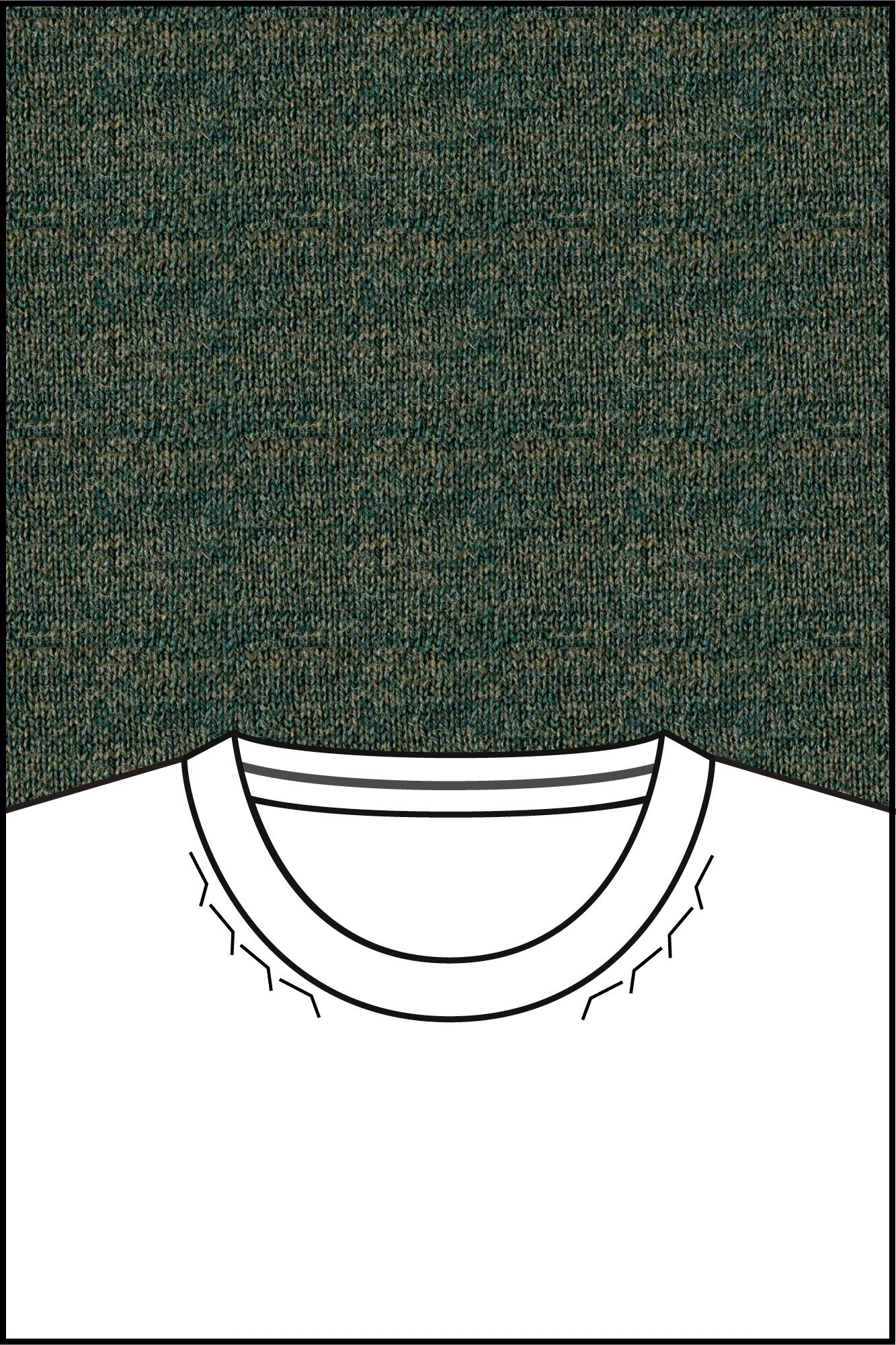 Baileys Pullover Groen Crew Neck Pullover  14gg sing 520066/73