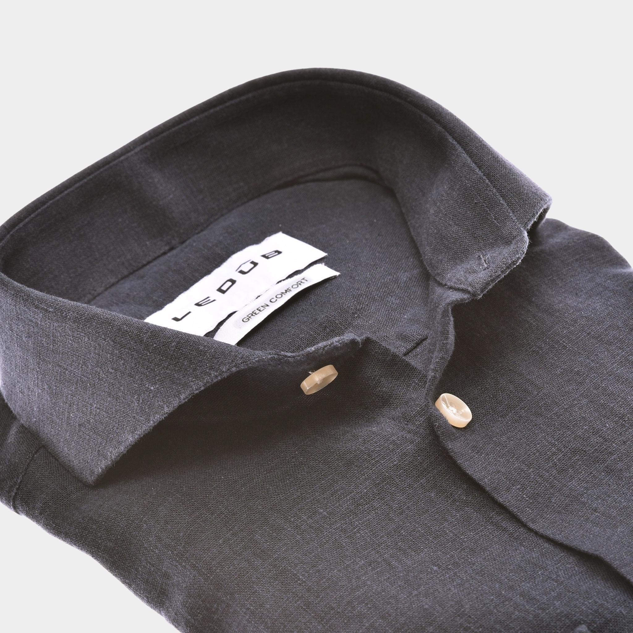 Ledub Business hemd lange mouw Blauw  0142970/190-000-000