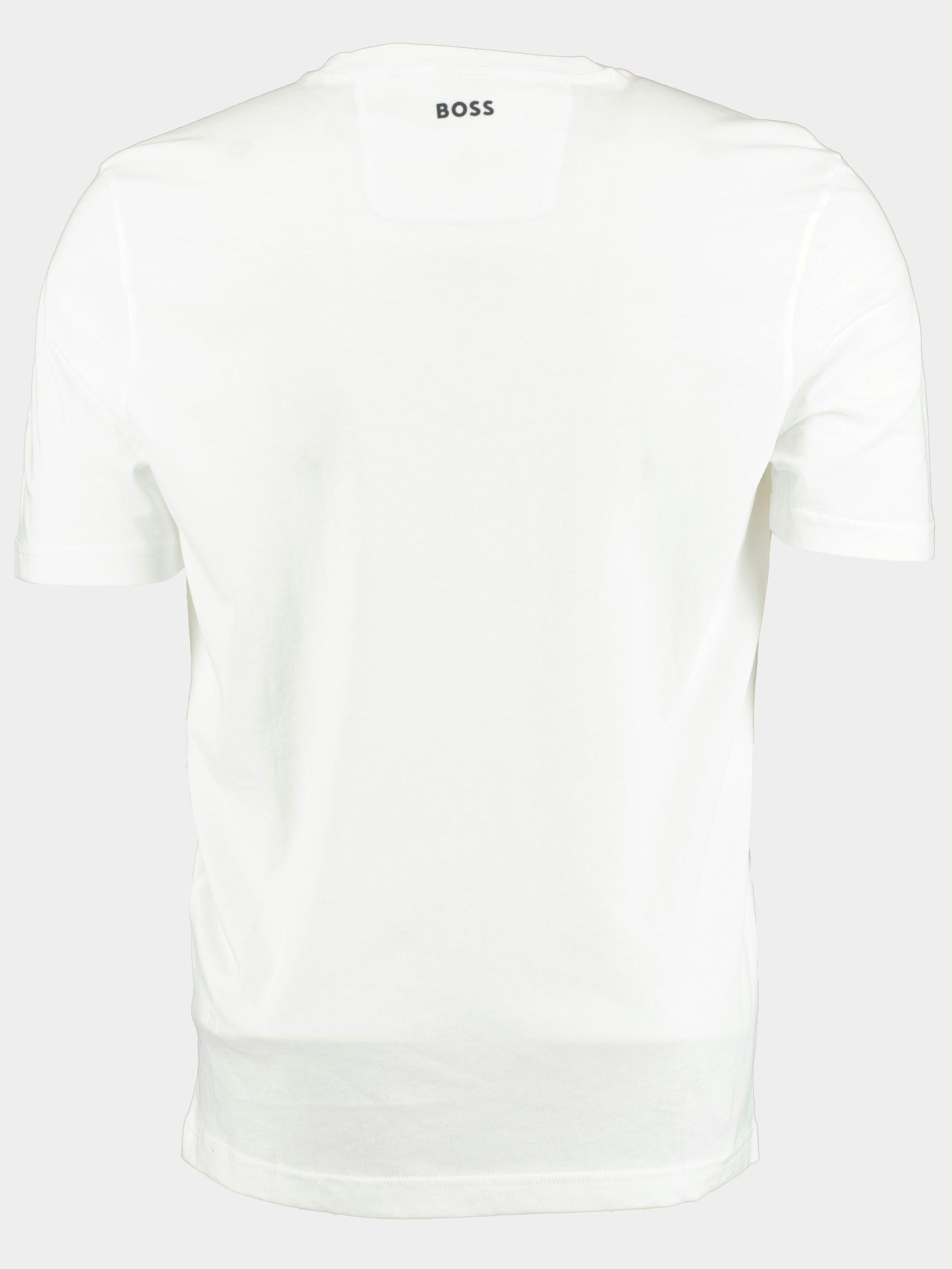 BOSS Green T-shirt korte mouw Wit Tee 1 10231939 01 50472399/100