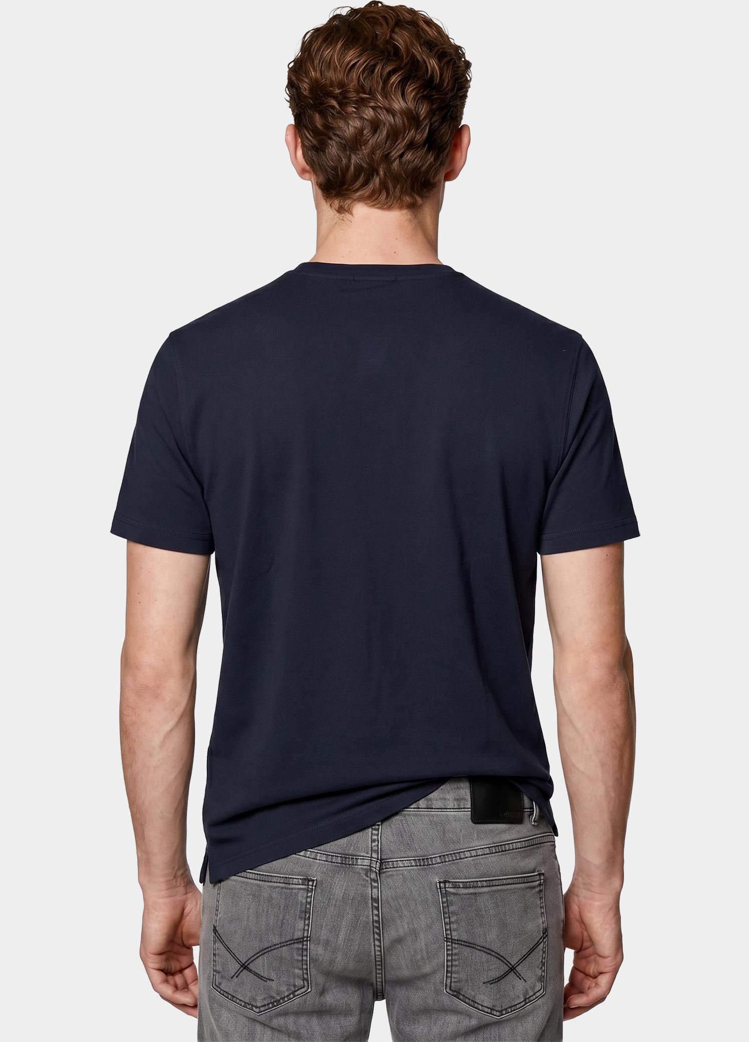 Supply & Co. T-shirt heren Blauw Basic T-shirt SCO25108BA01/290 navy