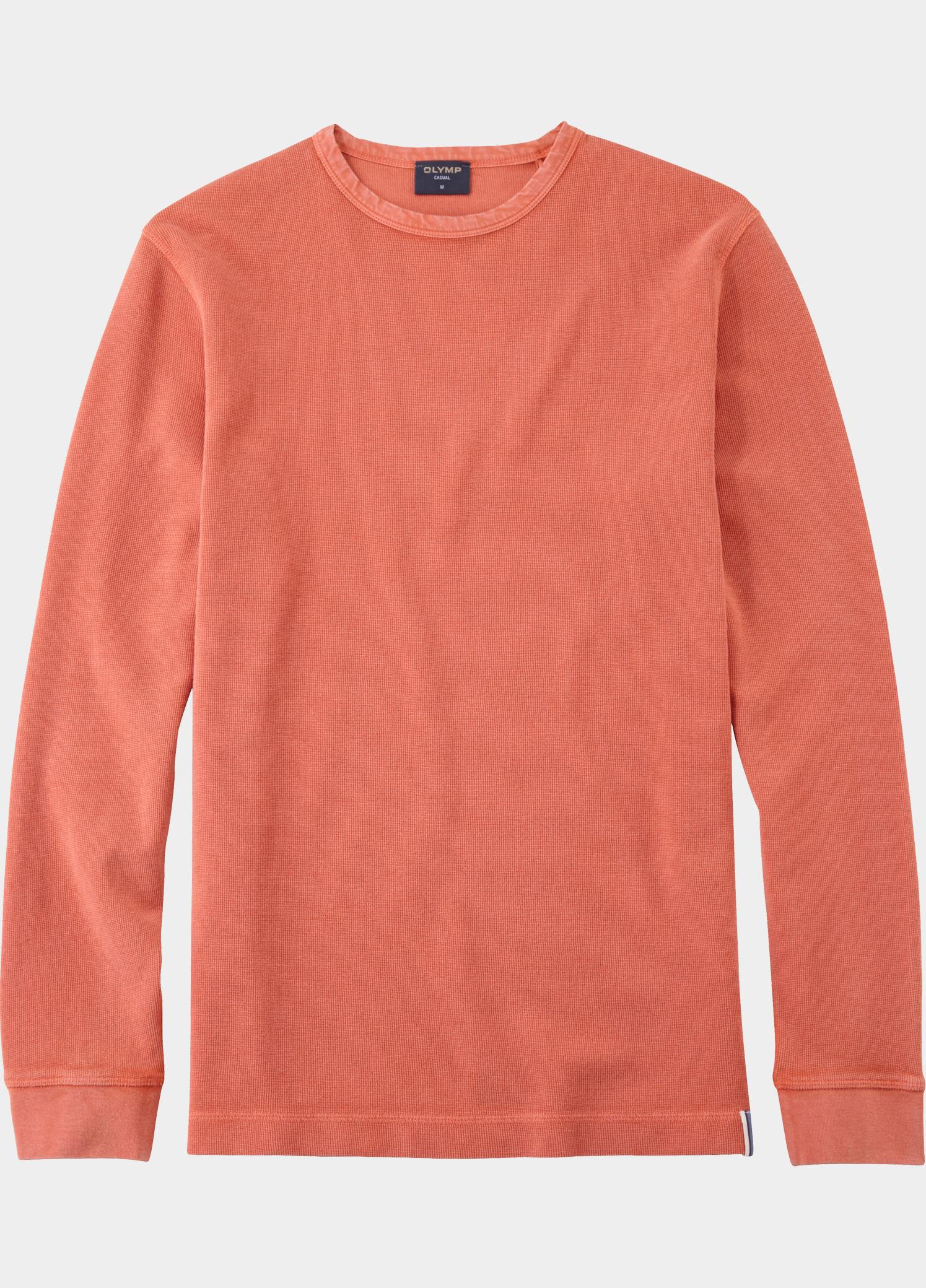 Olymp longsleeve heren Rood  560344/33