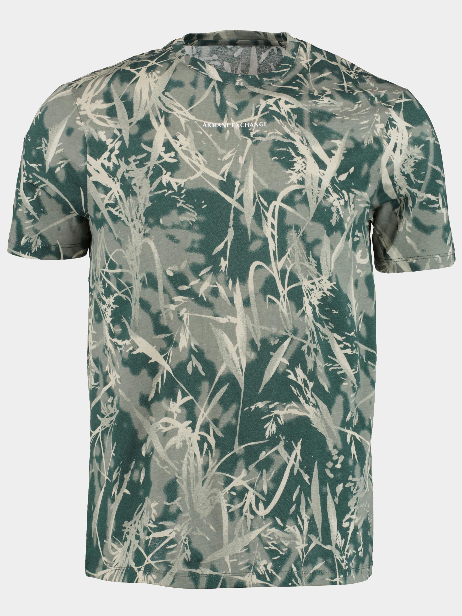 Armani Exchange T-shirt korte mouw Groen  3RZTHU.ZJ8EZ/8804