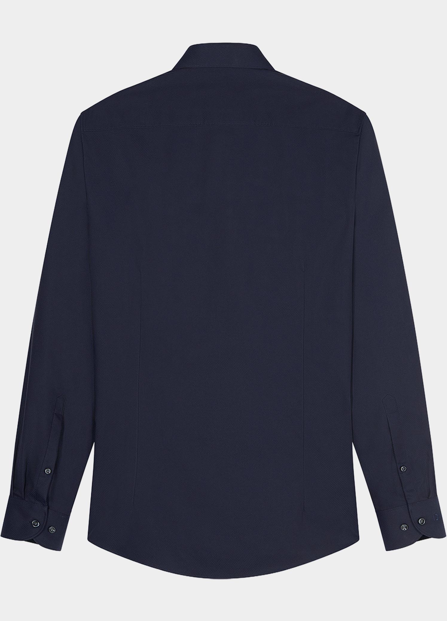 Olymp Overhemd extra lange mouw Blauw Level 5 b.f. D.2204 202629/18