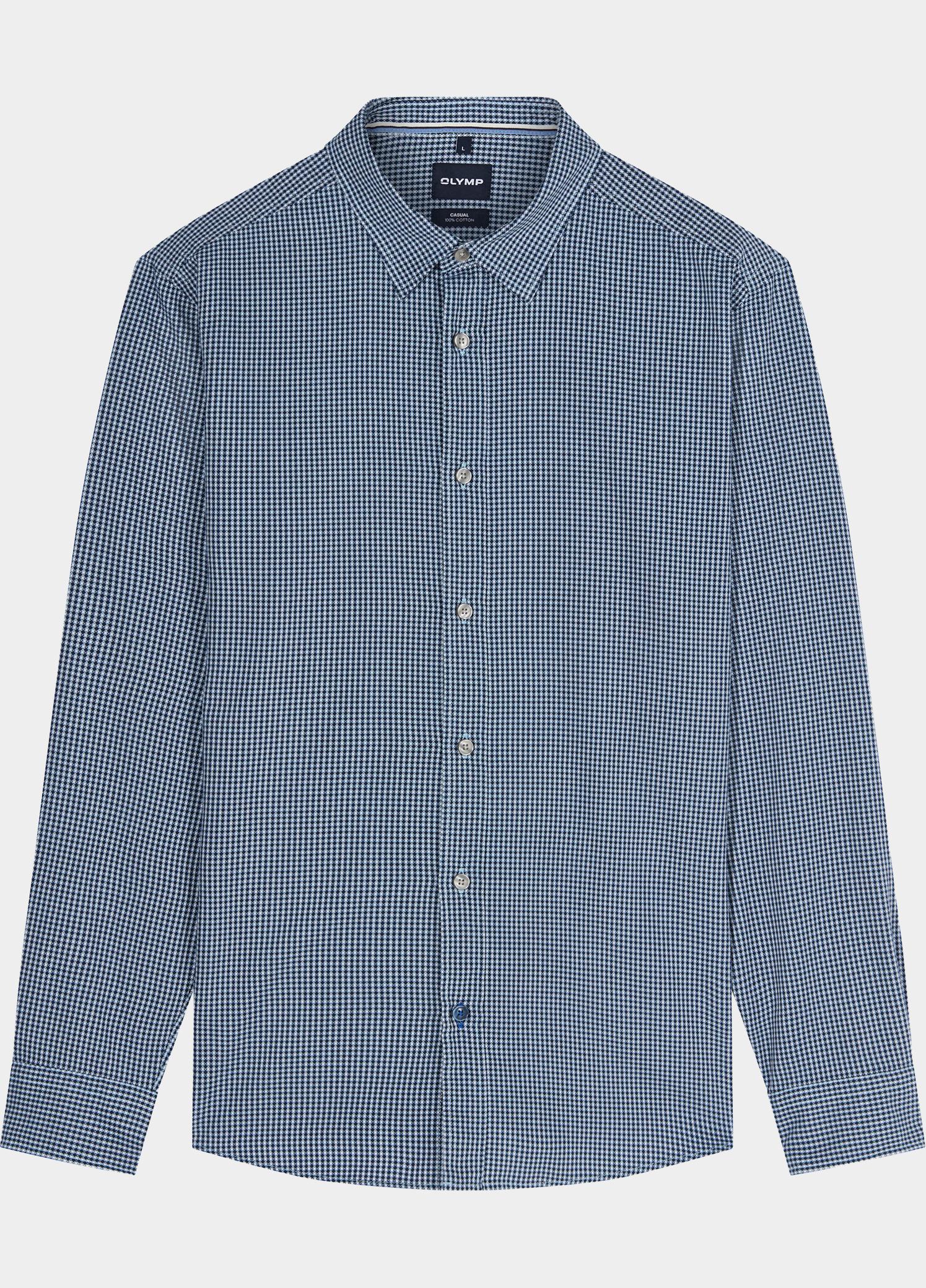 Olymp Overhemd heren Blauw CASUAL D.2400 400024/15