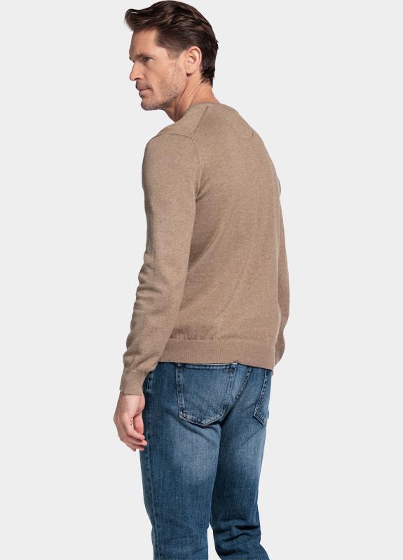 Baileys Pullover Bruin V-Neck Pullover with low powe NOS8100/865