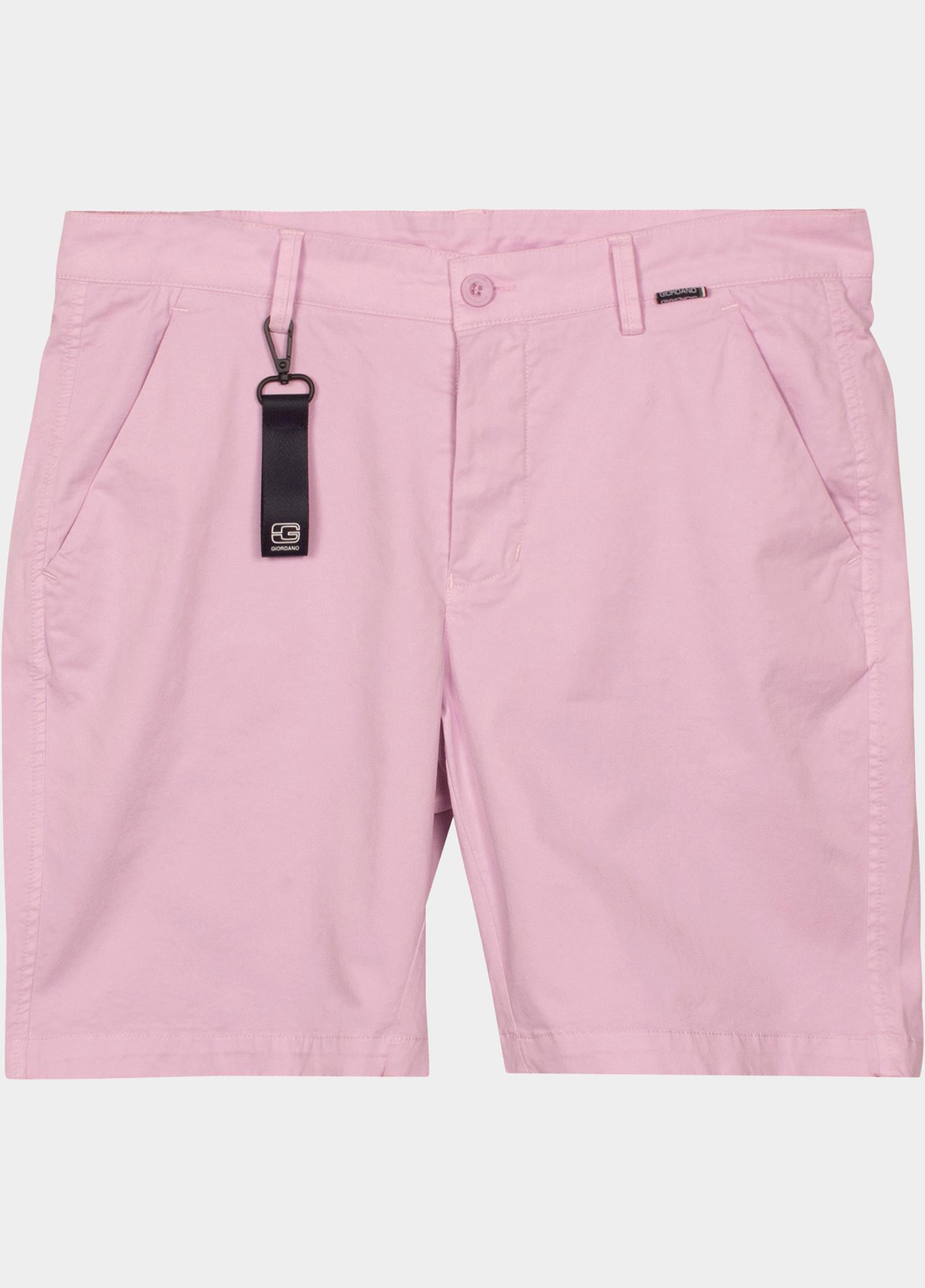 Giordano Korte Broek heren Paars Stockholm bermuda Garment Dye 611115/41
