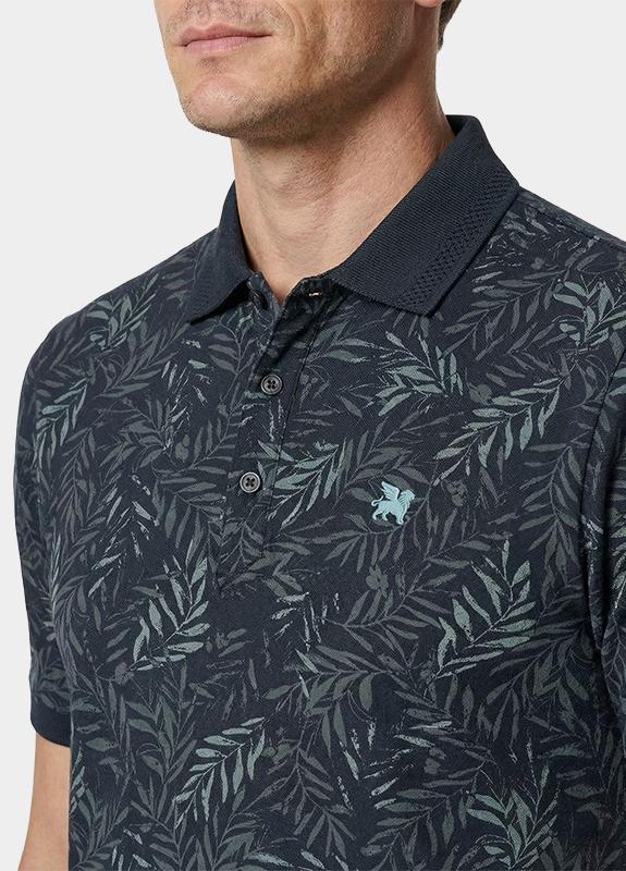 Vanguard Polo korte mouw Blauw Short sleeve polo stretch piq VPSS2602812/5073