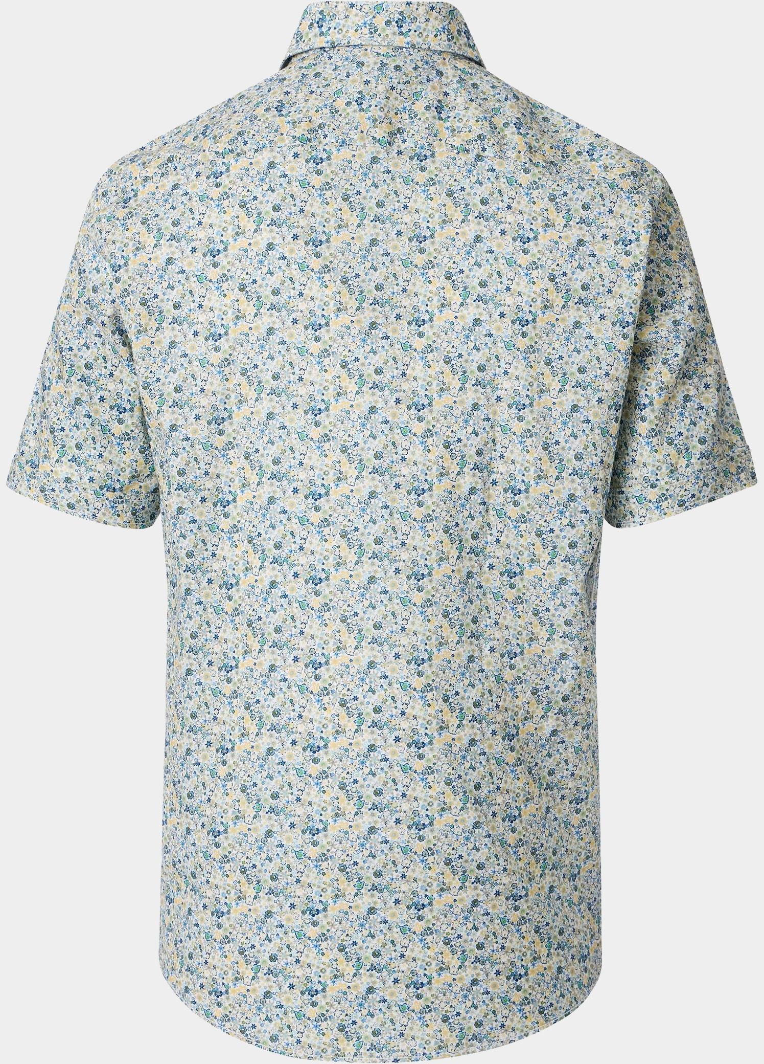 Casamoda Casual hemd korte mouw Groen B.D. Casual Fit 1/2Arm_ 126131321/300