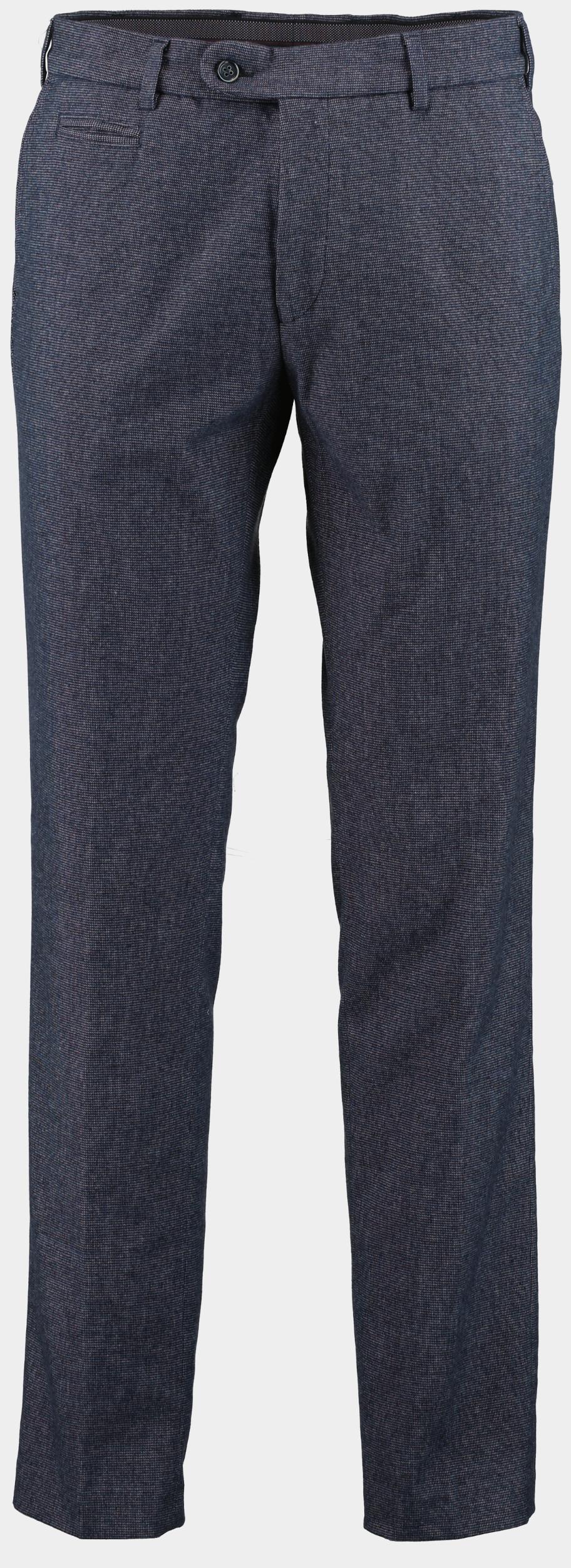 F043 Katoenen Broek Blauw met ronde zak 421.1.04.005/610
