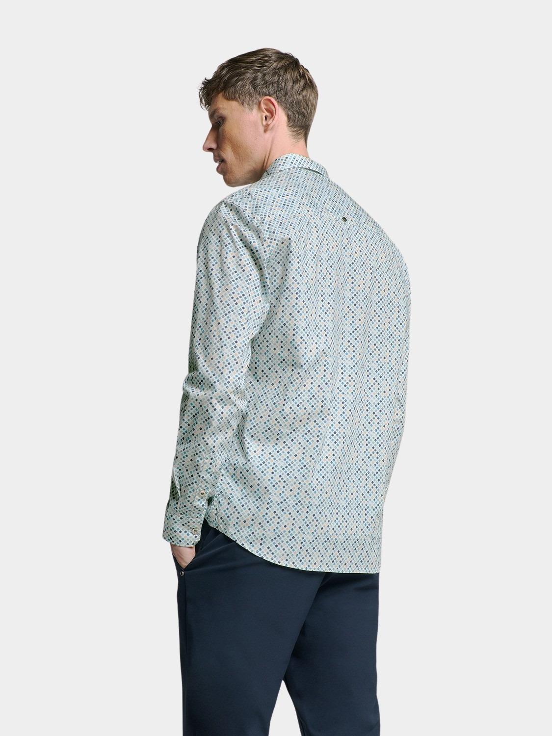 No Excess Casual hemd lange mouw Blauw  27430108/039