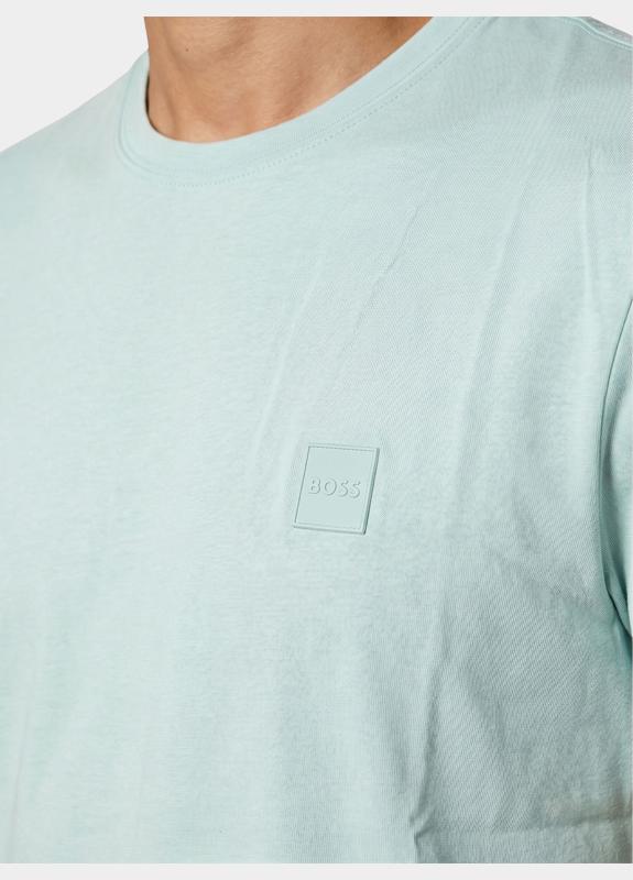 BOSS Orange Polo korte mouw Groen Tales 10242631 02 50508584/446