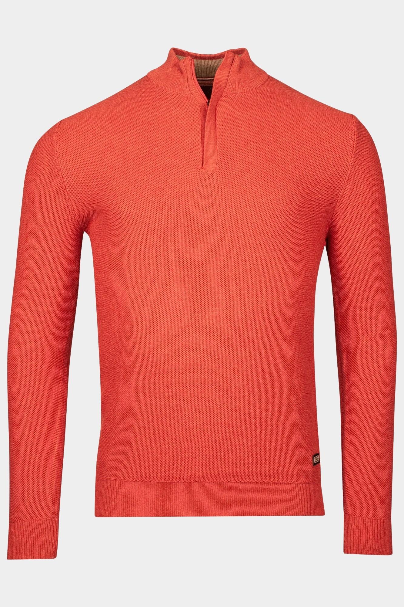 Baileys Half Zip Roze Pullover 1/2 zip  12gg struct 518464/335