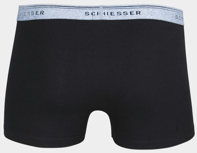 Schiesser Boxer Zwart ondergoed boxer zwart 205427/000