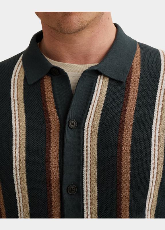 Vanguard Polo korte mouw Blauw Short sleeve polo cotton moda VPSS2604854/5108